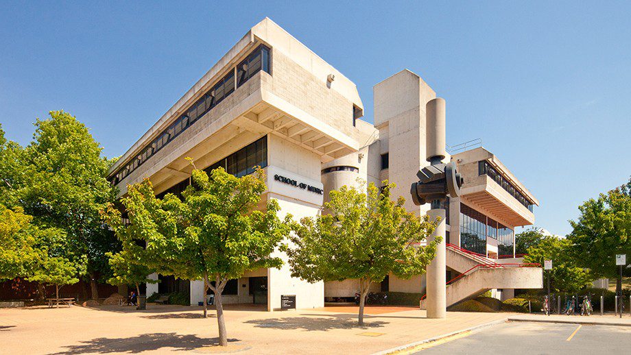 This is a picture of the School of Music building