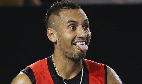 Nick Kyrgios post-match.