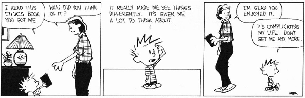 comic strip of calvin and hobbes