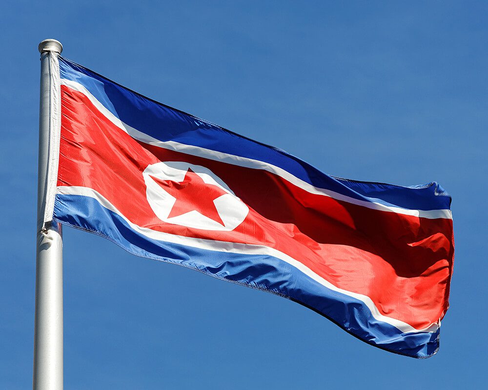 North Korean flag