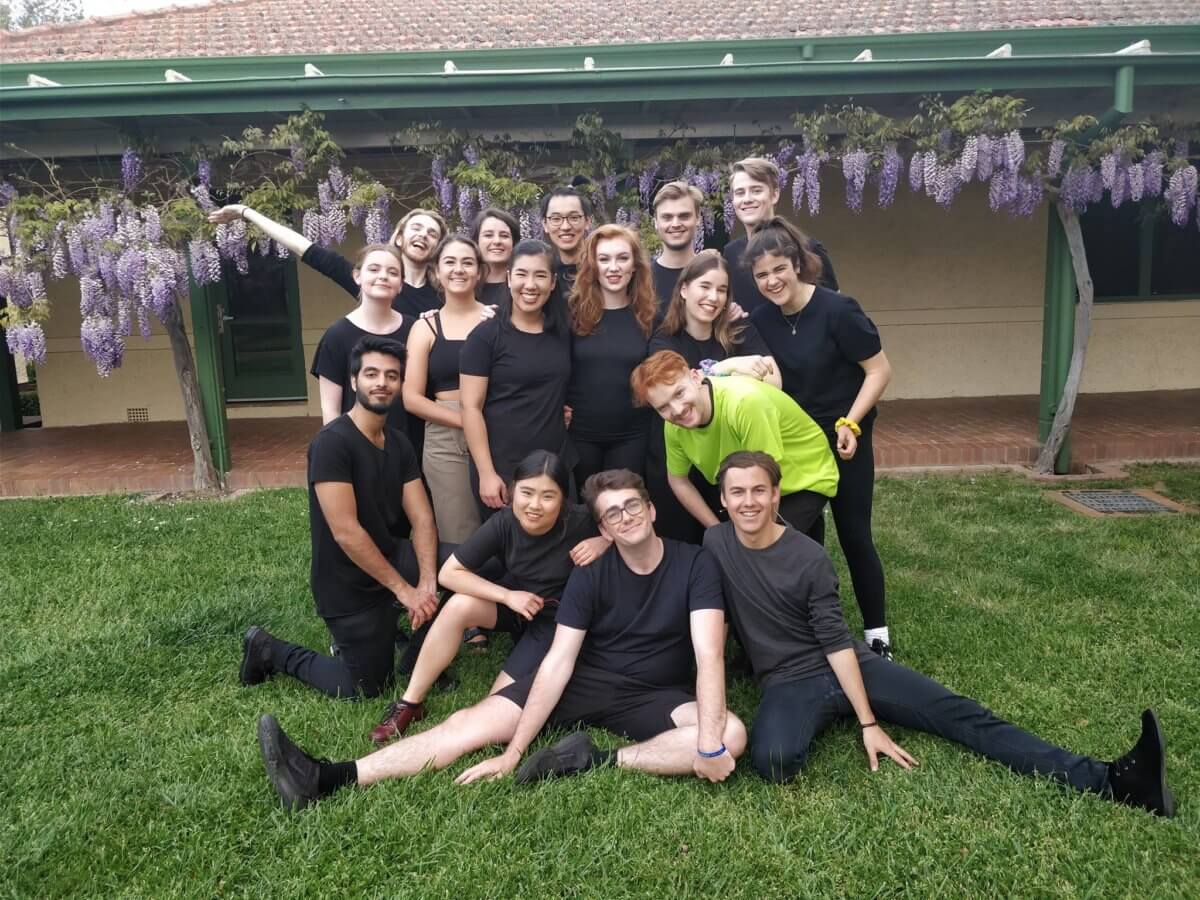 The cast of the ANU Arts Revue