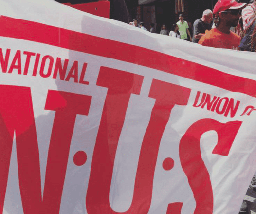 National union of student banner