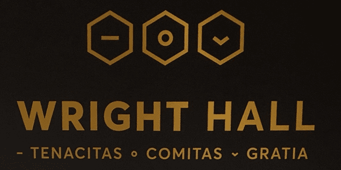 Wright Hall logo