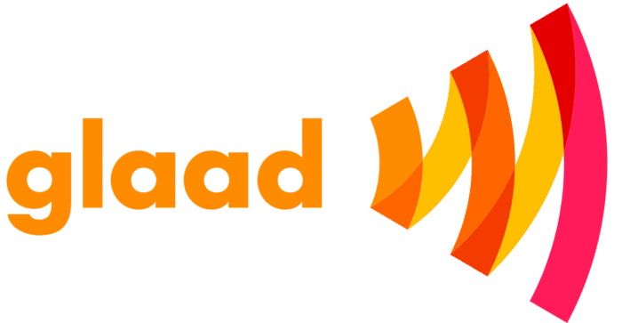 GLAAD logo orange