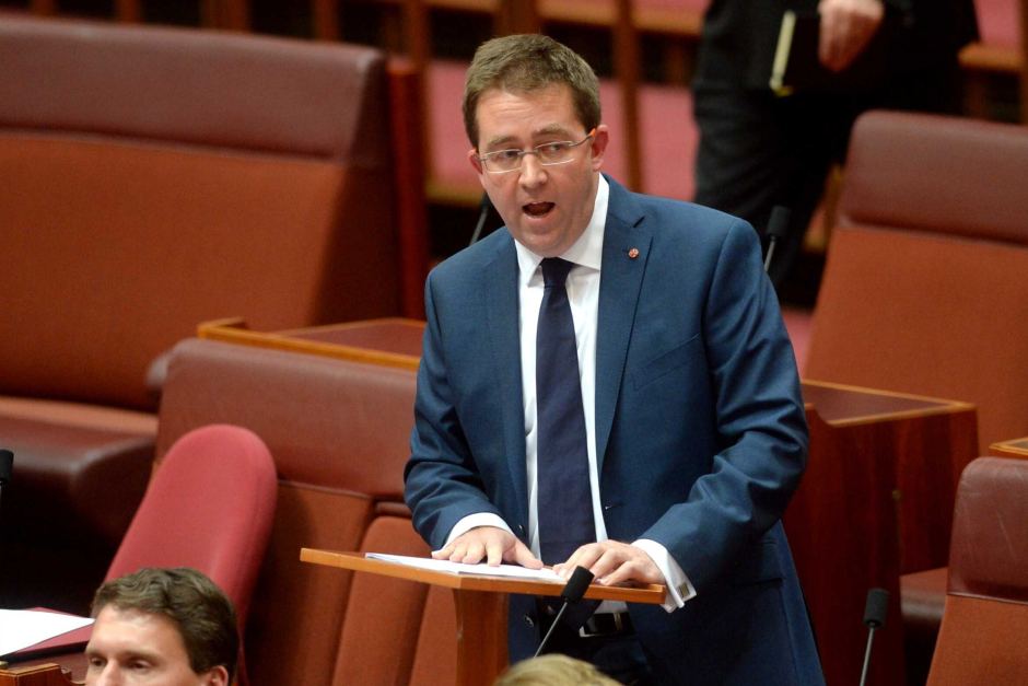 James McGrath speaking in the Australian Senate