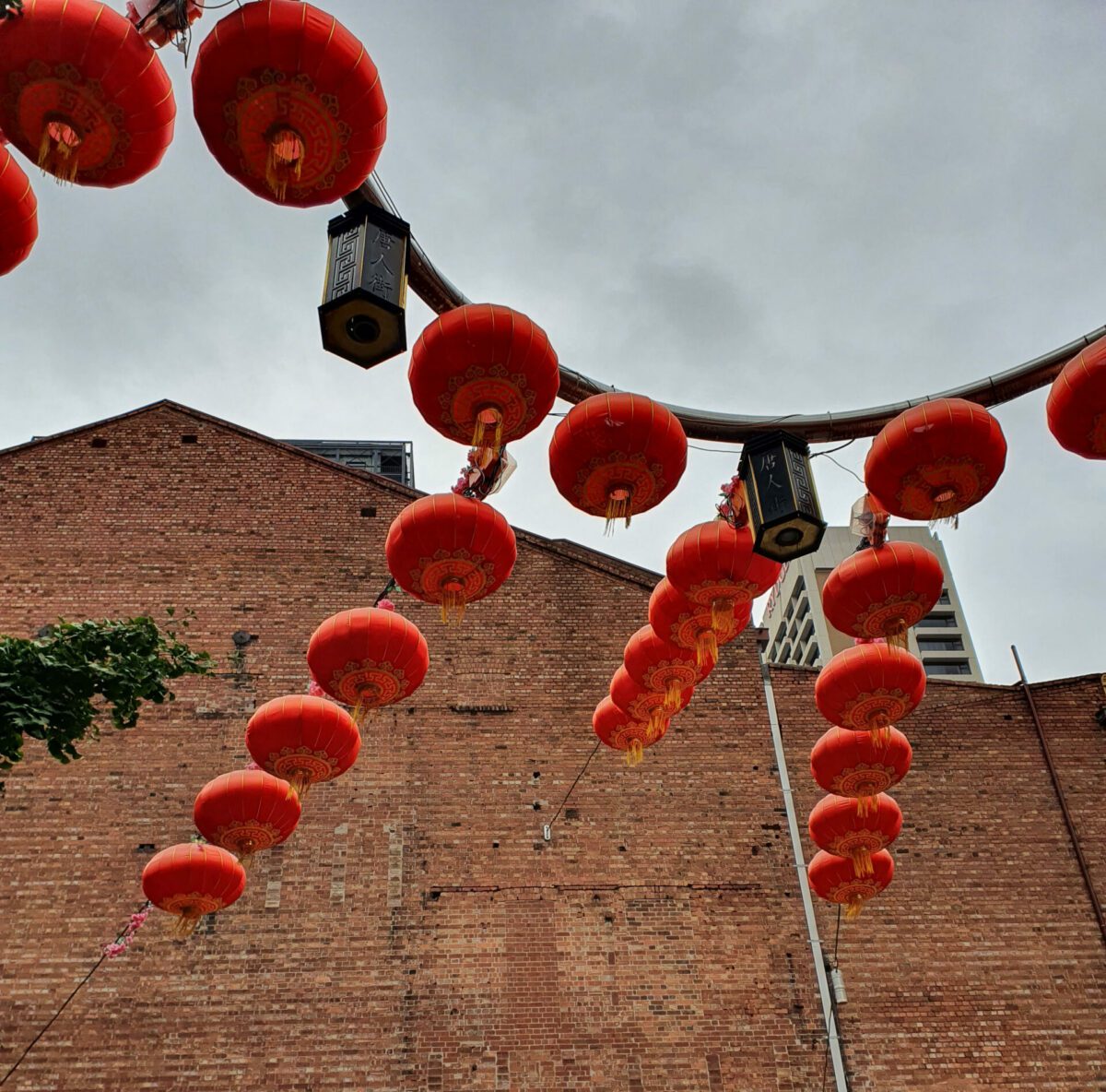 photo of red lanterns by Maddy Watson