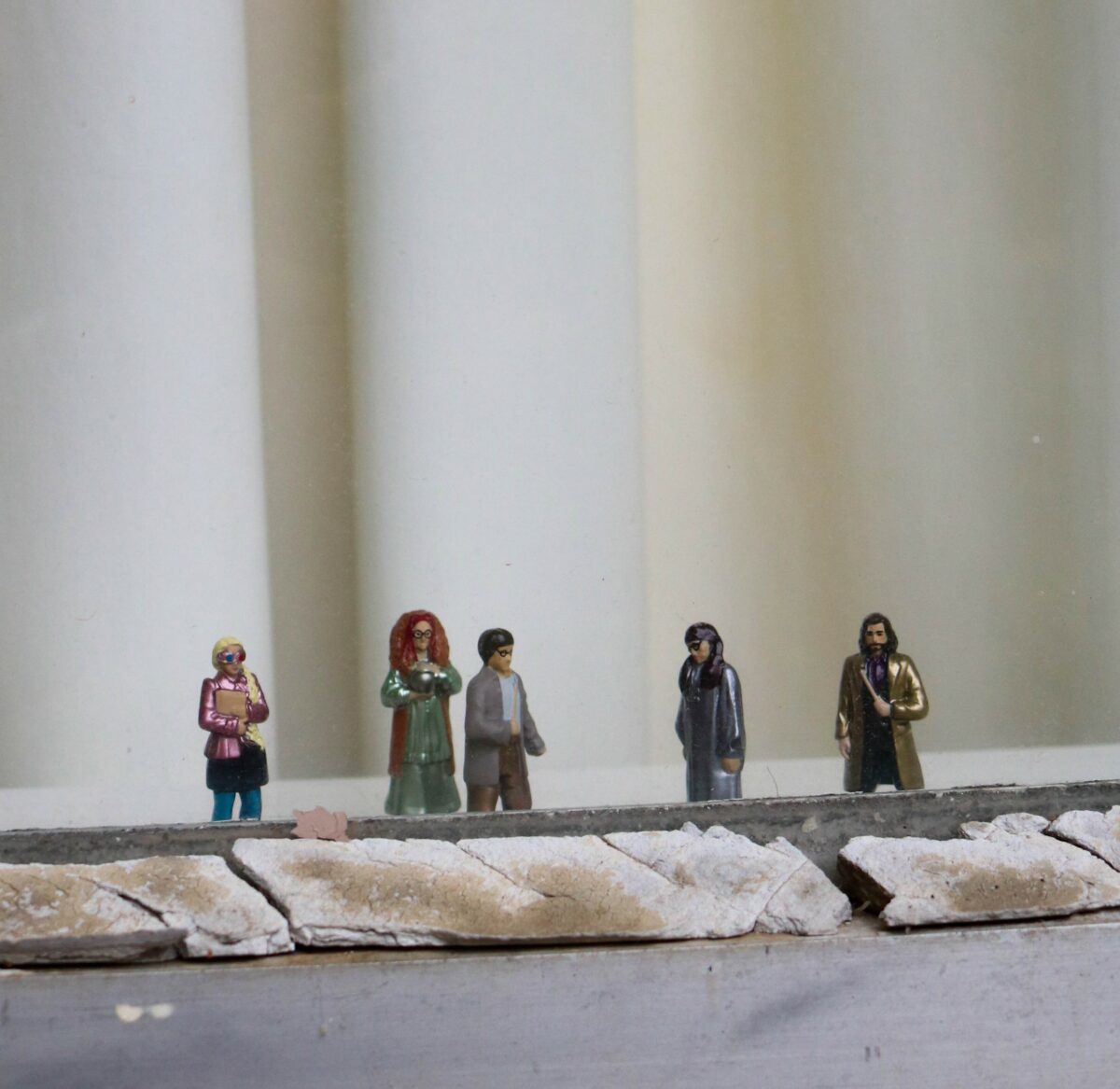 Photograph of small figures by Maddy Watson